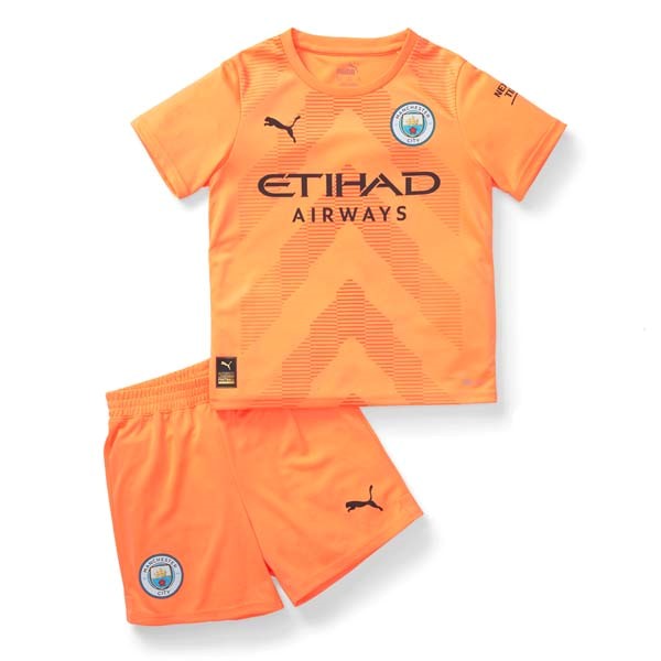 Camiseta Manchester City Portero Niños 2022/2023 Rosa